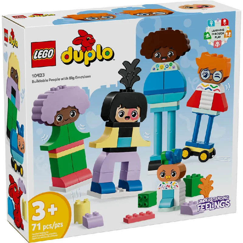 Encouraging hand-eye coordination LEGOLEGO® DUPLO® Town Buildable People with Big Emotions 10423 Encouraging hand-eye coordination LEGOLEGO® DUPLO® Town Buildable People with Big Emotions 10423