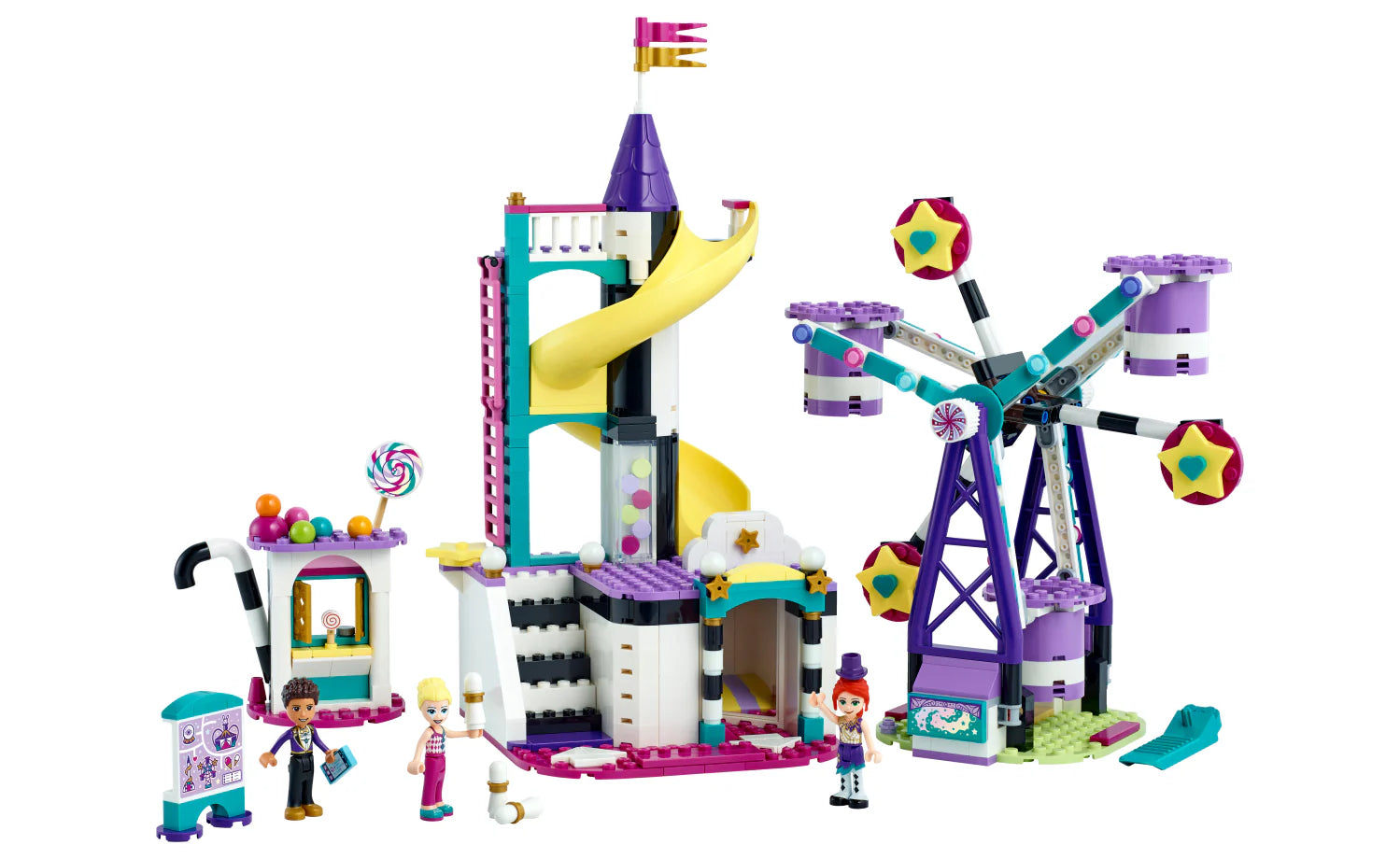 Inspiring future engineers LEGOLEGO® Friends 41689 Magical Ferris Wheel and Slide