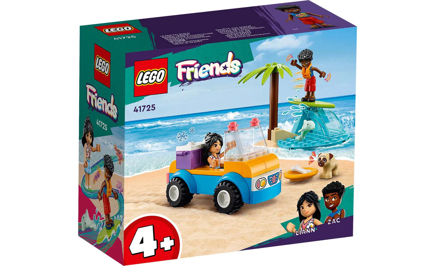 Adorable and charming LEGO charactersLEGO® Friends 41725 Beach Buggy Fun