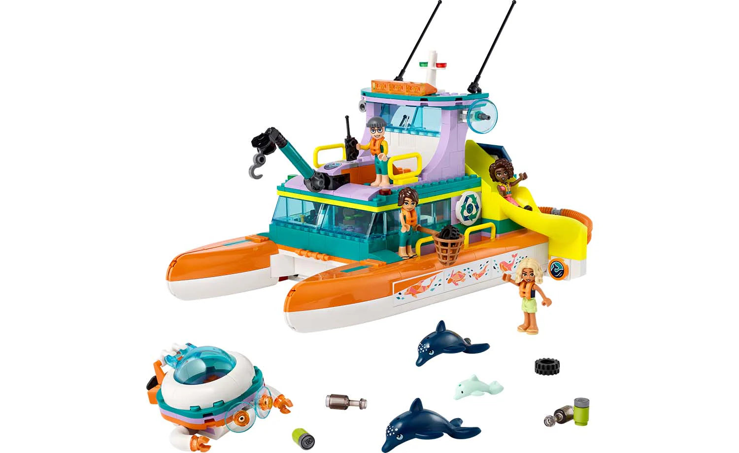 Encouraging resourcefulness LEGOLEGO® Friends 41734 Sea Rescue Boat