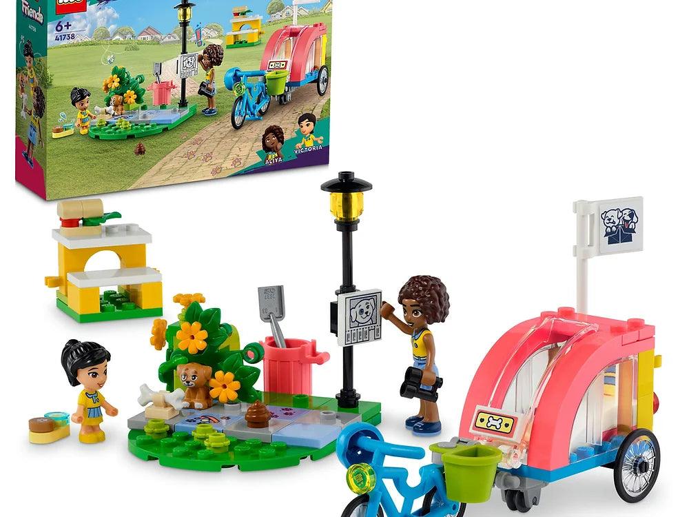 Beautifully crafted LEGO sculpturesLEGO FRIENDS 41738 Dog Rescue Bike