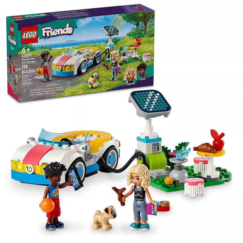 Encouraging exploration and discovery LEGOLEGO® Friends 42609 Electric Car And Charger Encouraging exploration and discovery LEGOLEGO® Friends 42609 Electric Car And Charger