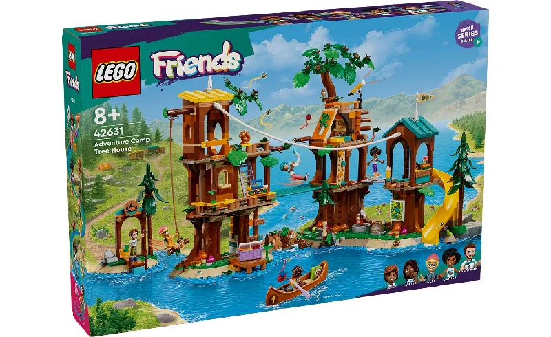 Adorable and charming LEGO charactersLEGO® Friends 42631 Adventure Camp Tree House