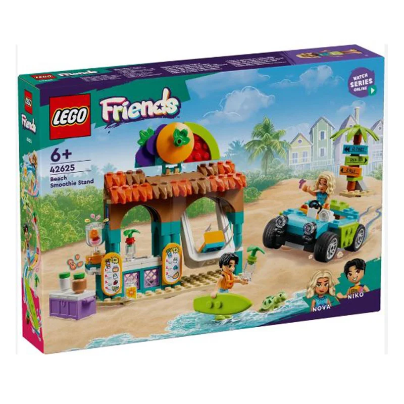 Stimulating and engaging LEGO playLEGO® Friends Beach Smoothie Stand Building Set 42625 Stimulating and engaging LEGO playLEGO® Friends Beach Smoothie Stand Building Set 42625