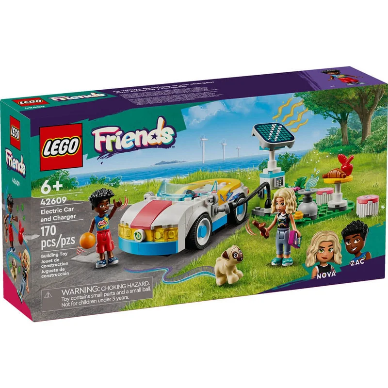 Inspiring creativity and innovation LEGOLEGO® Friends Electric Car And Charger Building Set 42609 Inspiring creativity and innovation LEGOLEGO® Friends Electric Car And Charger Building Set 42609