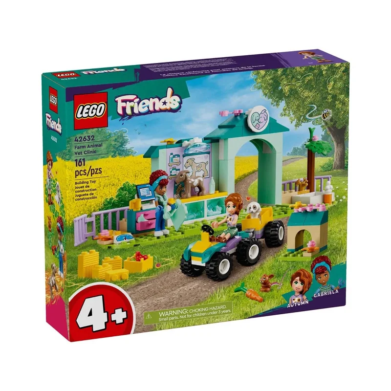 Encouraging resourcefulness LEGOLEGO® Friends Farm Animal Vet Clinic Building Set 42632 Encouraging resourcefulness LEGOLEGO® Friends Farm Animal Vet Clinic Building Set 42632