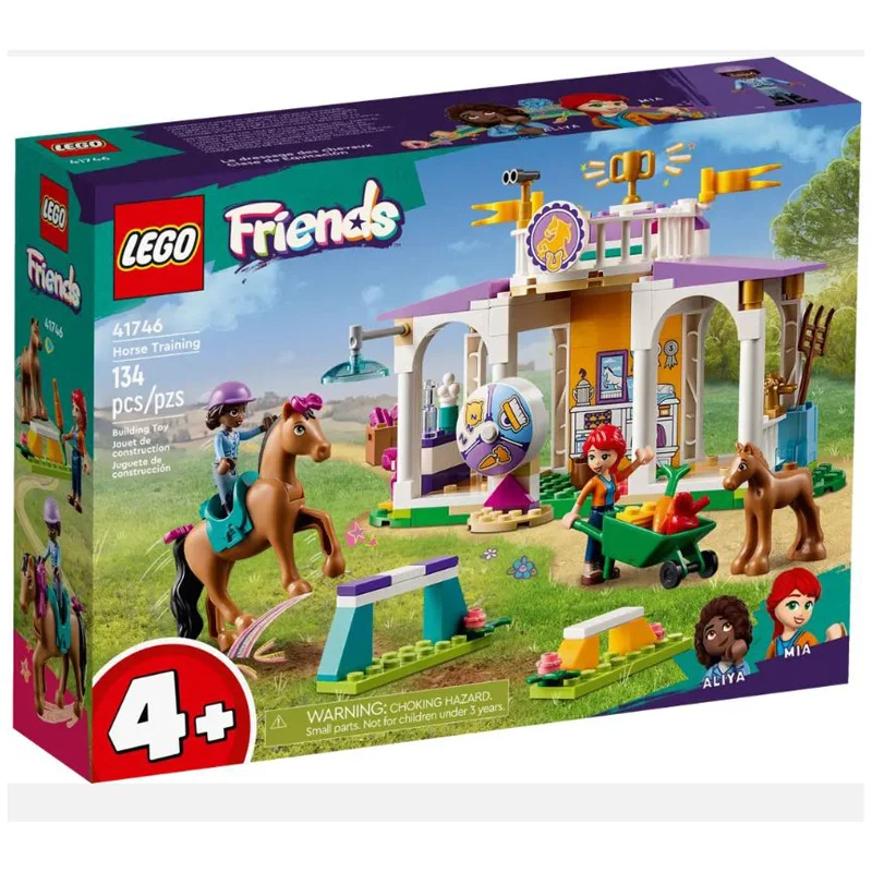 Seamlessly fitting LEGO connectionsLEGO® Friends Horse Training Building Set 41746