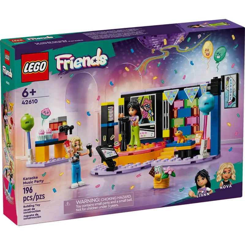 Imagination-sparking LEGO setsLEGO® Friends Karaoke Music Party Building Set 42610