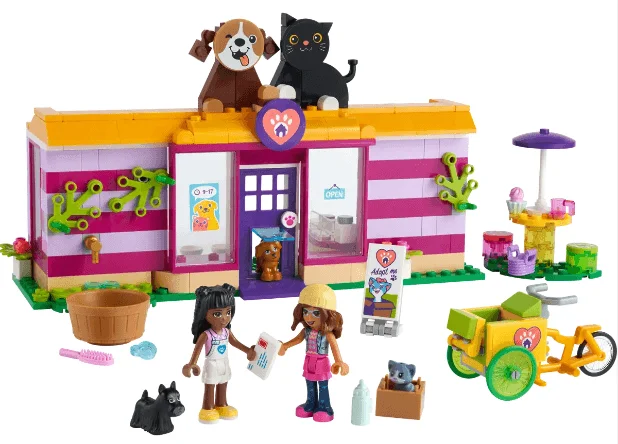 Creatively inspiring LEGOLego Friends Pet Adoption Café 41699