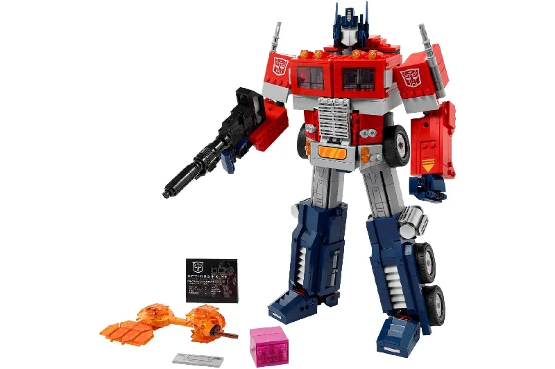 Offering interactive play LEGOLEGO Icons Optimus Prime