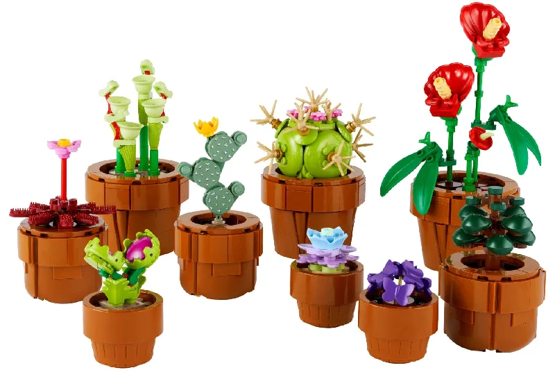 Beautifully crafted LEGO sculpturesLEGO Icons Tiny Plants