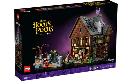 Endlessly replayable LEGO scenariosLEGO® Ideas 21341 Disney Hocus Pocus: The Sanderson Sisters' Cottage Endlessly replayable LEGO scenariosLEGO® Ideas 21341 Disney Hocus Pocus: The Sanderson Sisters' Cottage