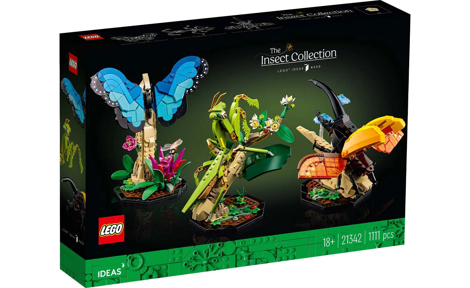 Time-honored LEGO traditionsLEGO® Ideas 21342 The Insect Collection