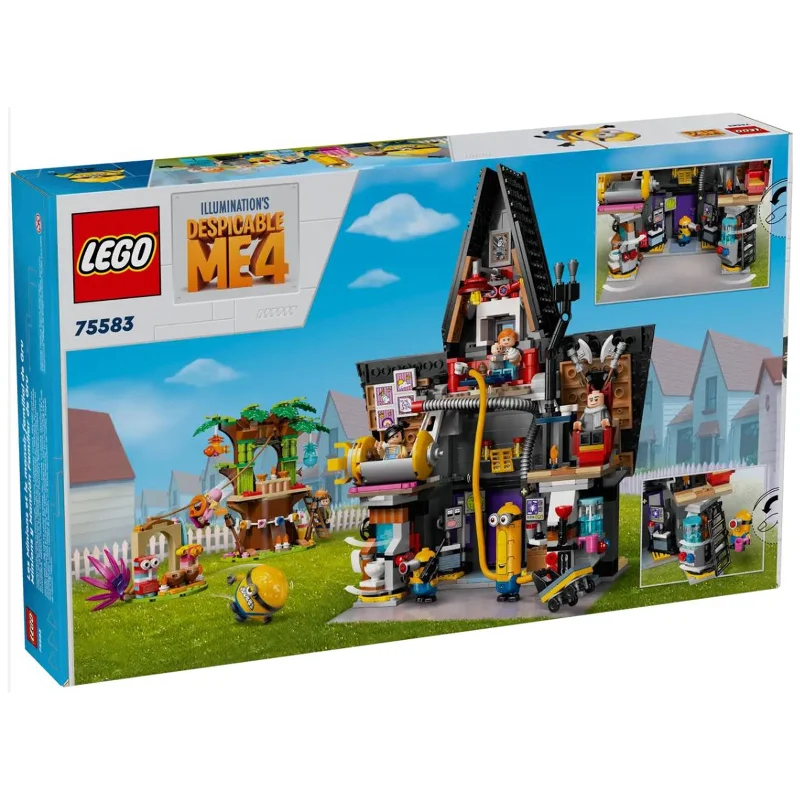 Encouraging imaginative storytelling LEGOLEGO® Illumination's Despicable Me 4 Minions And Gru's Family Mansion Building Set 75583 Encouraging imaginative storytelling LEGOLEGO® Illumination's Despicable Me 4 Minions And Gru's Family Mansion Building Set 75583