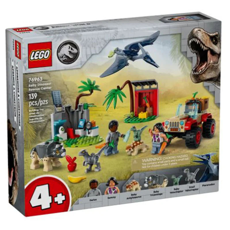 Stimulating and engaging LEGO playLEGO® Jurassic World Baby Dinosaur Rescue Center Building Set 76963 Stimulating and engaging LEGO playLEGO® Jurassic World Baby Dinosaur Rescue Center Building Set 76963