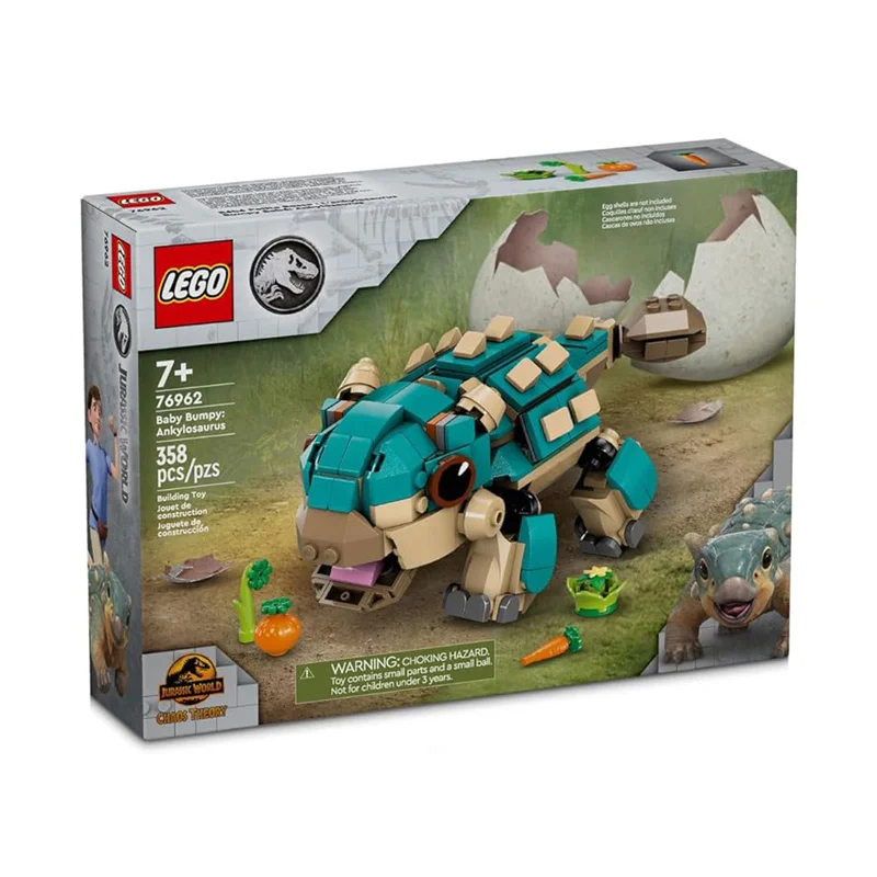 Perfect for both kids and adults LEGOLEGO® Jurassic World Chaos Theory Baby Bumpy Ankylosaurus Building Set 76962 Perfect for both kids and adults LEGOLEGO® Jurassic World Chaos Theory Baby Bumpy Ankylosaurus Building Set 76962