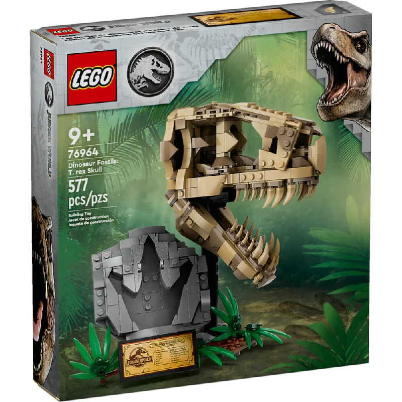 Imagination-sparking LEGO setsLEGO® Jurassic World Dinosaur Fossils: T. rex Skull 76964