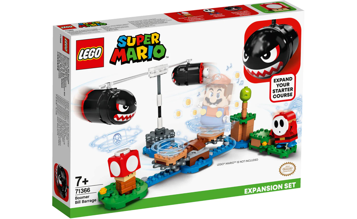 Highly adaptable LEGO creationsLEGO® Mario™ 71366 Boomer Bill Barrage