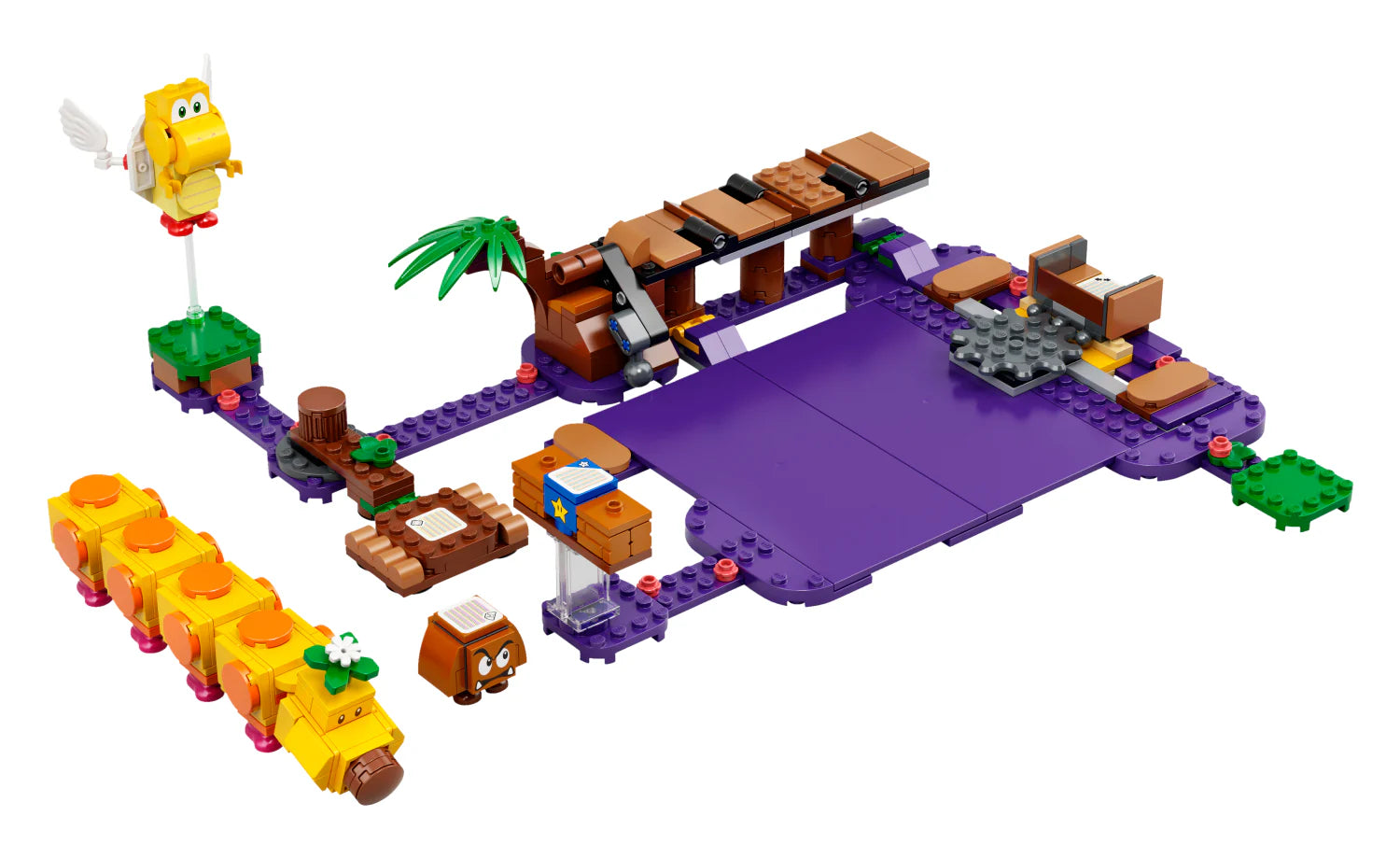 Highly adaptable LEGO creationsLEGO® Mario™ 71383 Wiggler's Poison Swamp Expansion Set Highly adaptable LEGO creationsLEGO® Mario™ 71383 Wiggler's Poison Swamp Expansion Set