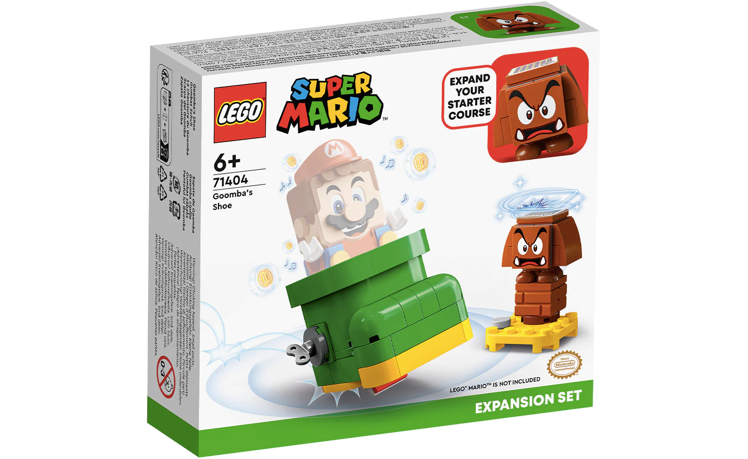 Promoting fine art skills LEGO modelsLEGO® Mario™ 71404 Goomba’s Shoe Expansion Set