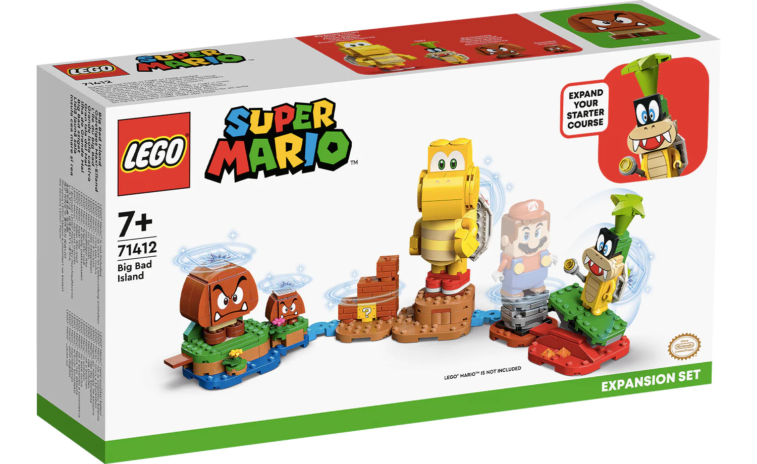 Encouraging hand-eye coordination LEGOLEGO® Mario™ 71412 Big Bad Island Expansion Set Encouraging hand-eye coordination LEGOLEGO® Mario™ 71412 Big Bad Island Expansion Set