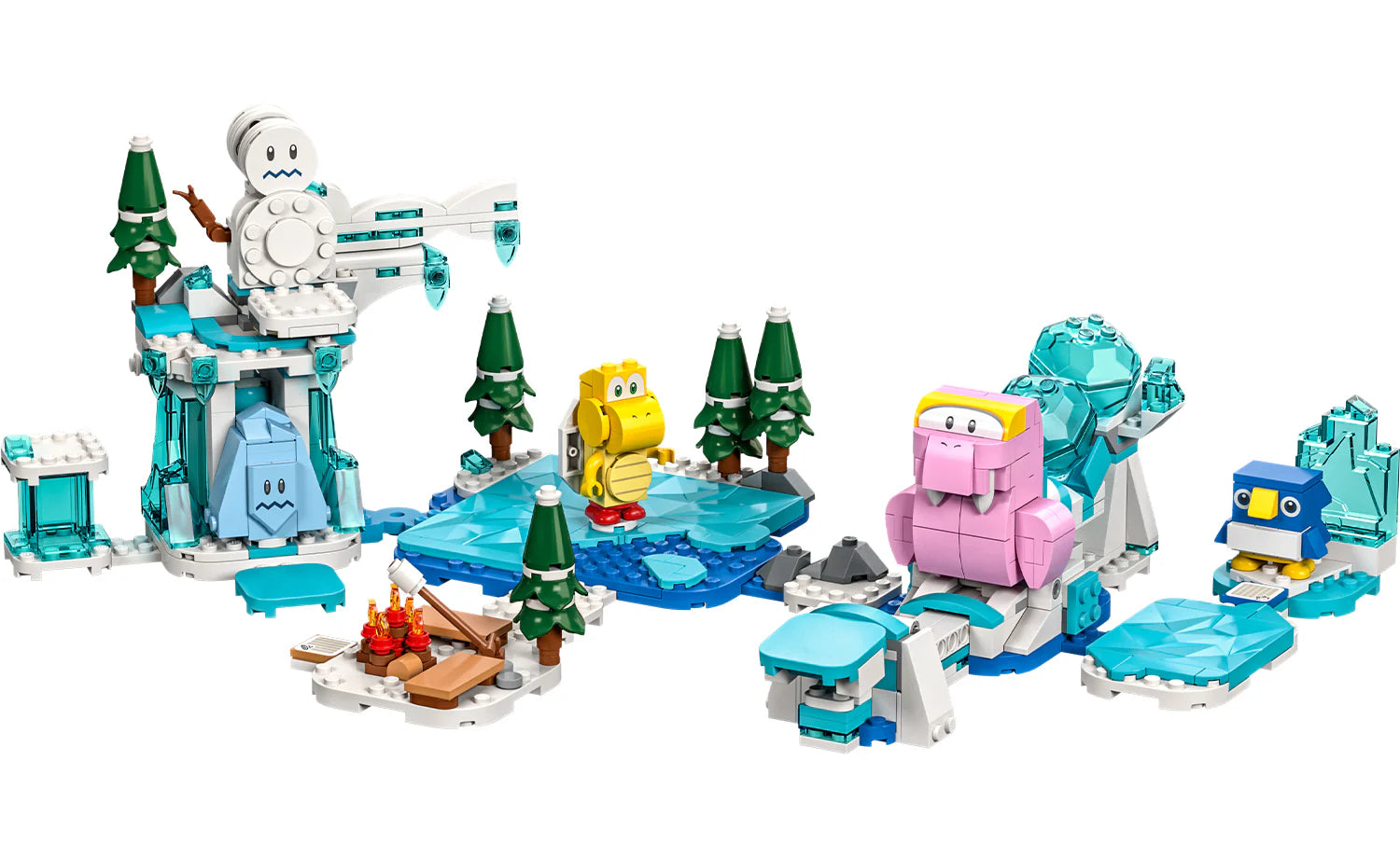 Offering endless joy LEGOLEGO® Mario™ 71417 Fliprus Snow Adventure Expansion Set