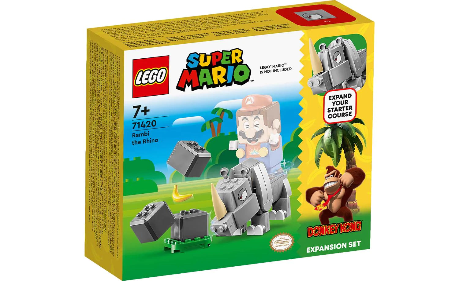 Inspiring architectural interest LEGOLEGO® Mario™ 71420 Rambi the Rhino Expansion Set
