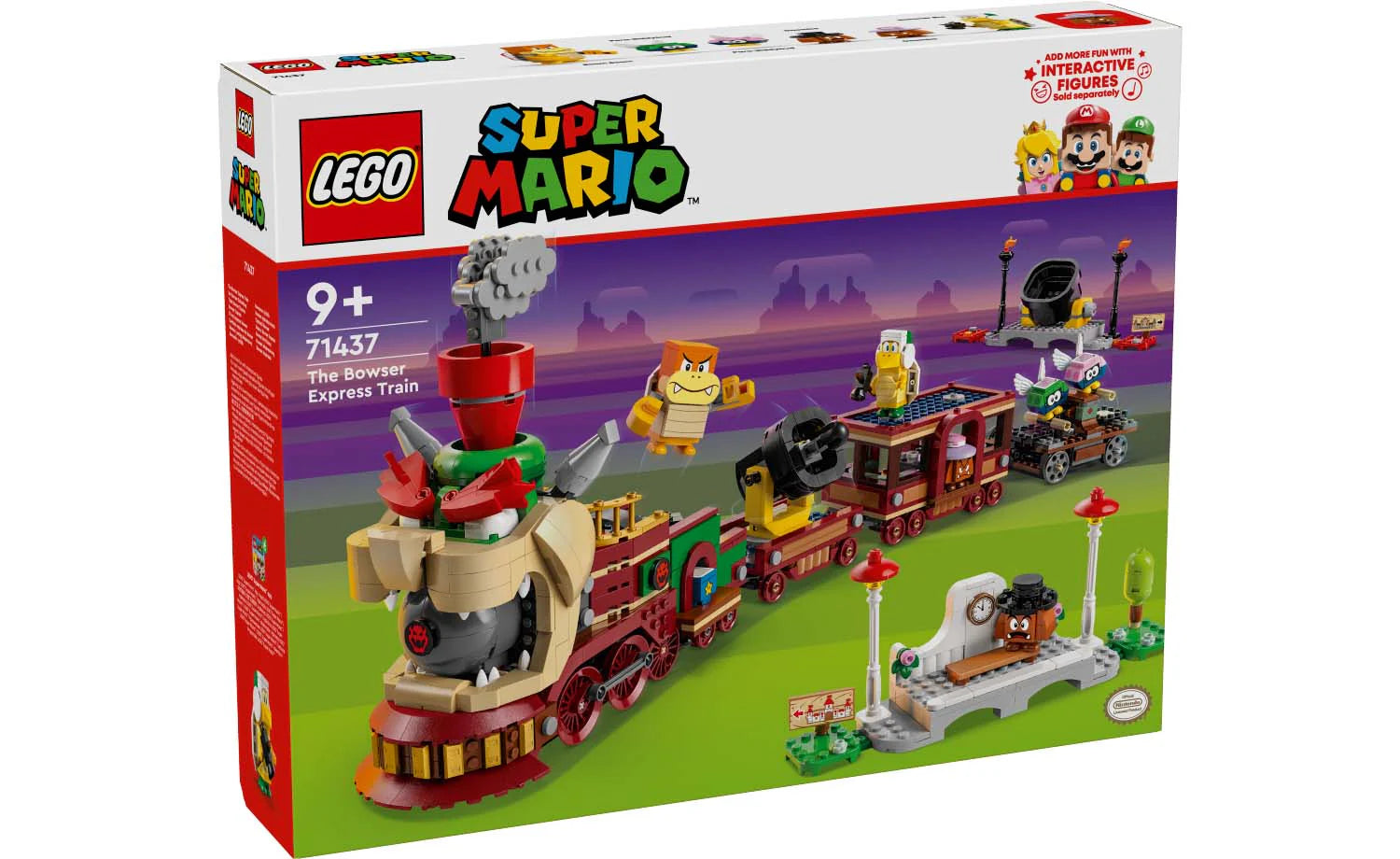 Non-toxic and safe LEGO toysLEGO® Mario™ 71437 The Bowser Express Train