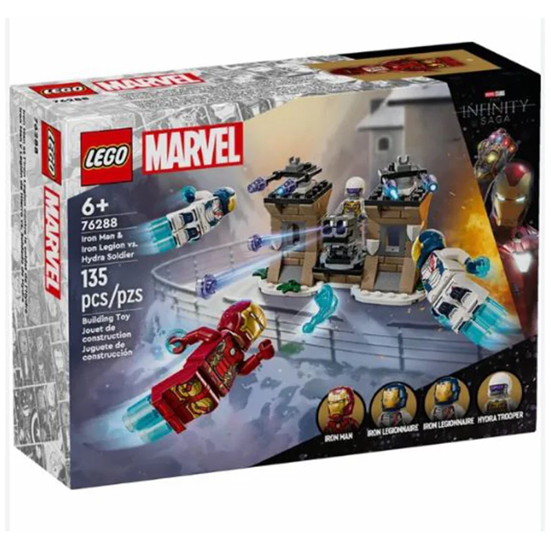 Inspiring creativity and innovation LEGOLEGO® Marvel Iron Man And Iron Legion VS Hydra Soldier Building Set 76288 Inspiring creativity and innovation LEGOLEGO® Marvel Iron Man And Iron Legion VS Hydra Soldier Building Set 76288