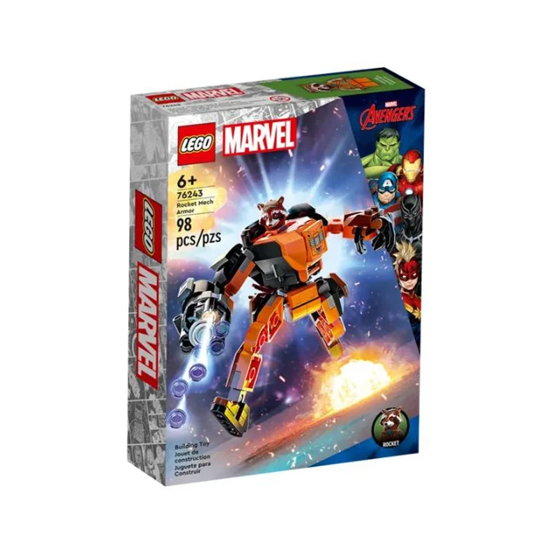 Encouraging exploration and discovery LEGOLEGO® Marvel Rocket Mech Armor Building Set 76243 Encouraging exploration and discovery LEGOLEGO® Marvel Rocket Mech Armor Building Set 76243