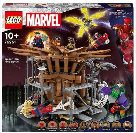 Encouraging hand-eye coordination LEGOLEGO® Marvel Spider-Man Final Battle Building Set 76261 Encouraging hand-eye coordination LEGOLEGO® Marvel Spider-Man Final Battle Building Set 76261