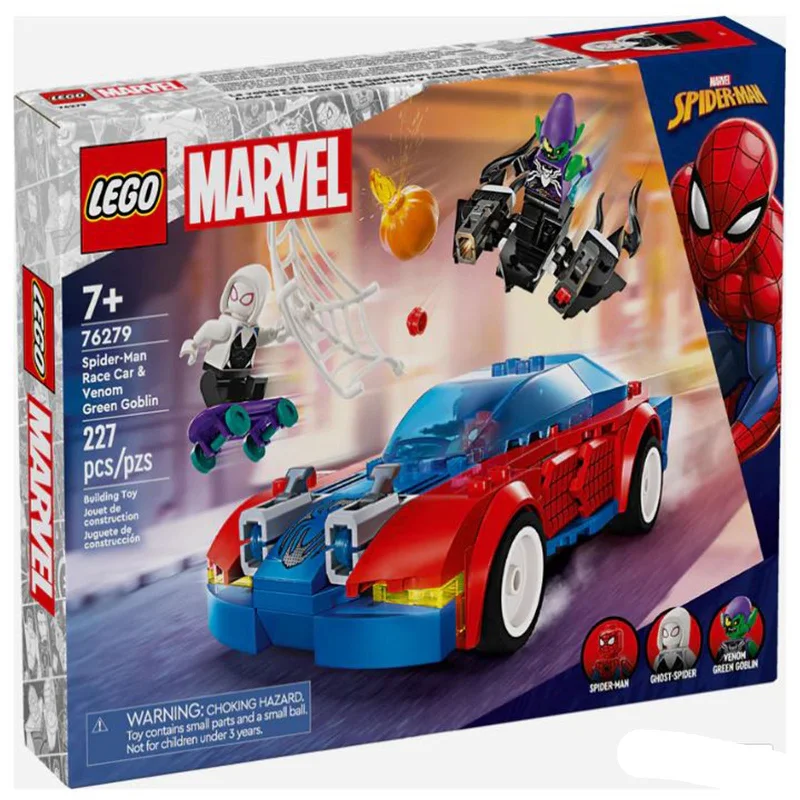 Adorable and charming LEGO charactersLEGO® Marvel Spider-Man Race Car And Venom Green Goblin Building Set 76279 Adorable and charming LEGO charactersLEGO® Marvel Spider-Man Race Car And Venom Green Goblin Building Set 76279