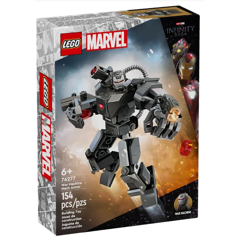 Encouraging hand-eye coordination LEGOLEGO® Marvel War Machine Mech Armor Building Set 76277 Encouraging hand-eye coordination LEGOLEGO® Marvel War Machine Mech Armor Building Set 76277