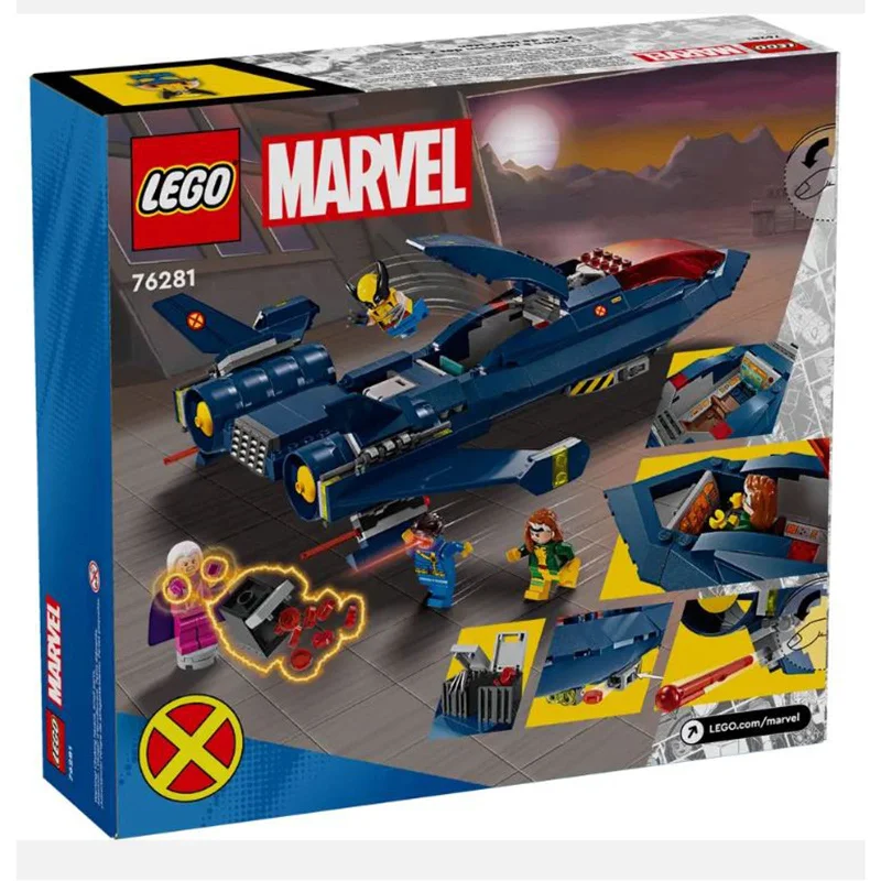 Gender-neutral LEGO toysLEGO® Marvel X-Men X-Jet Building Set 76281