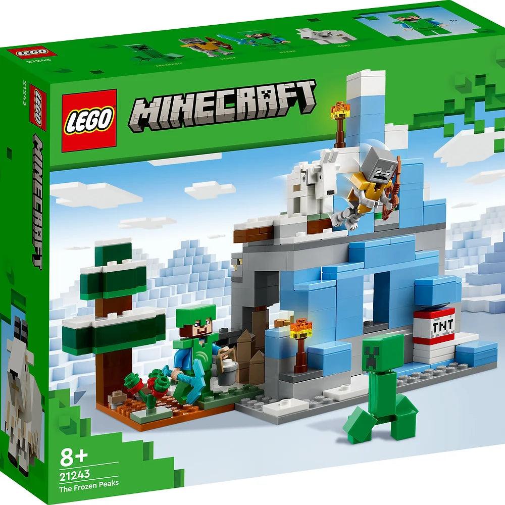 Captivating and enchanting LEGO worldsLEGO MINECRAFT 21243 The Frozen Peaks