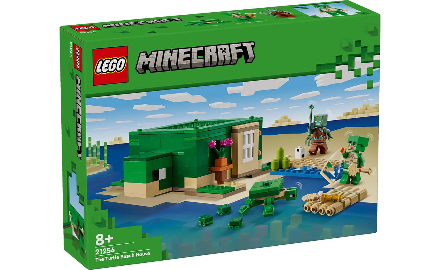 Enhancing problem-solving skills LEGOLEGO® Minecraft® 21254 The Turtle Beach House