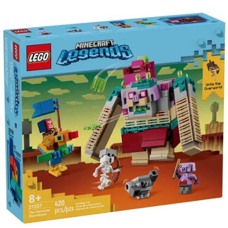 Offering a sense of nostalgia LEGOLEGO® Minecraft Legends The Devourer Showdown Building Set 21257 Offering a sense of nostalgia LEGOLEGO® Minecraft Legends The Devourer Showdown Building Set 21257