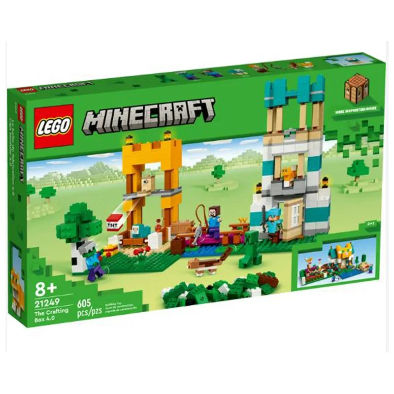 Providing a tactile learning experience LEGOLEGO® Minecraft The Crafting Box 4.0 Building Set 21249 Providing a tactile learning experience LEGOLEGO® Minecraft The Crafting Box 4.0 Building Set 21249