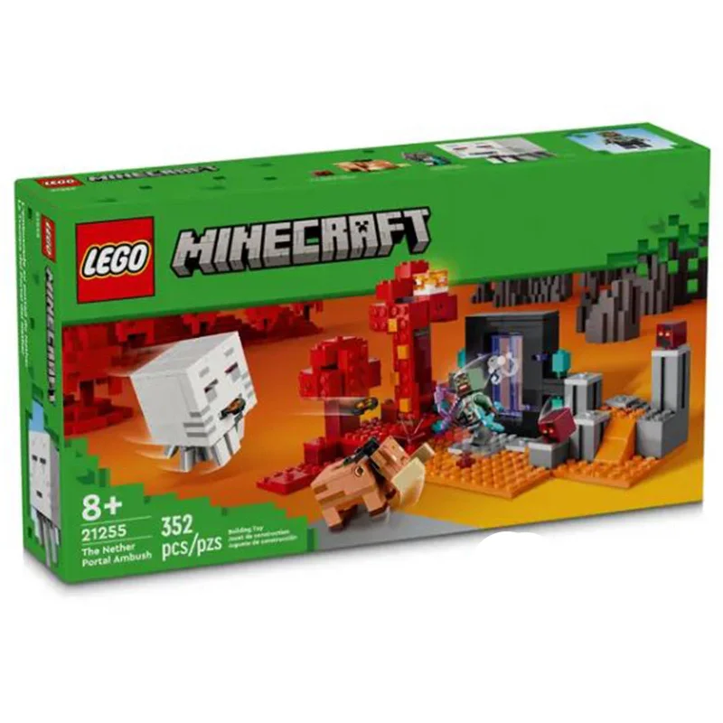 Inspiring problem-solving LEGO challengesLEGO® Minecraft The Nether Portal Ambush Building Set 21255 Inspiring problem-solving LEGO challengesLEGO® Minecraft The Nether Portal Ambush Building Set 21255