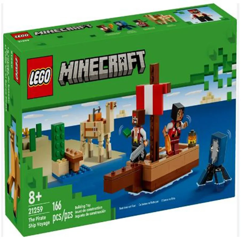 Non-toxic and safe LEGO toysLEGO® Minecraft The Pirate Ship Voyage Building Set 21259 Non-toxic and safe LEGO toysLEGO® Minecraft The Pirate Ship Voyage Building Set 21259