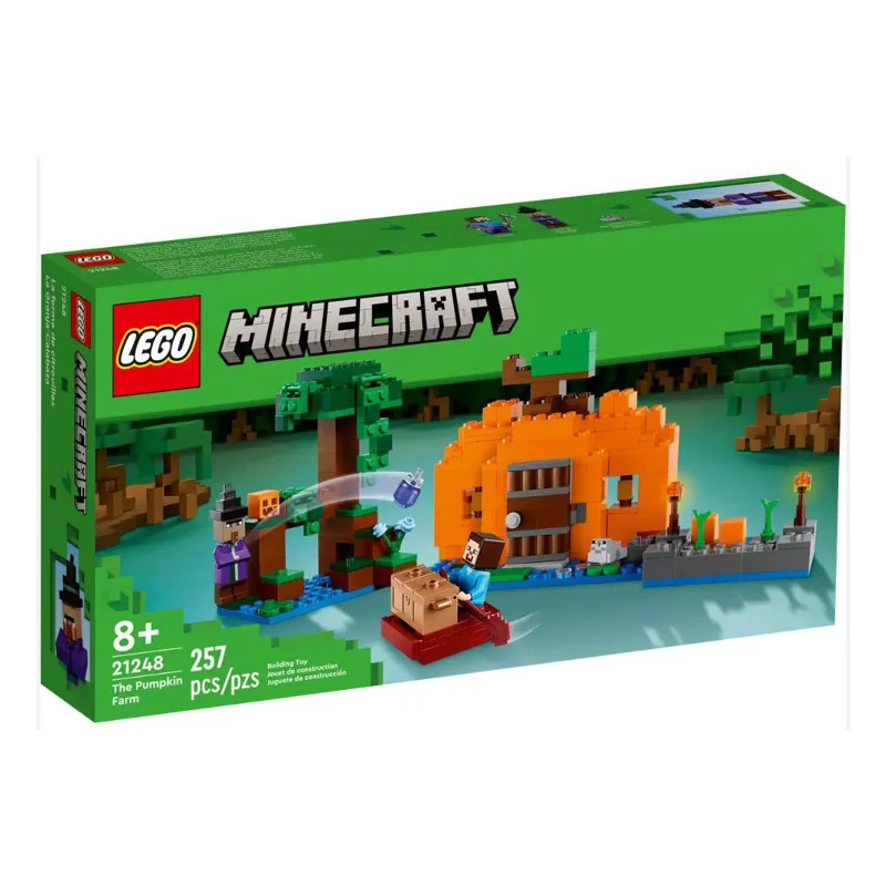 Thematically rich LEGO setsLEGO® Minecraft The Pumpkin Farm Building Set 21248
