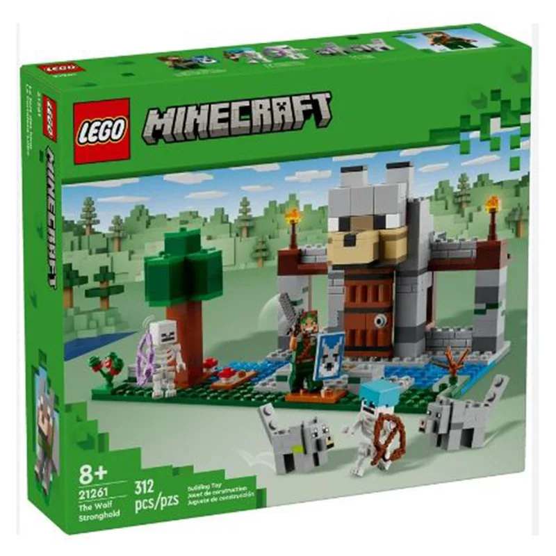 Enhancing cognitive development LEGOLEGO® Minecraft The Wolf Stronghold Building Set 21261 Enhancing cognitive development LEGOLEGO® Minecraft The Wolf Stronghold Building Set 21261