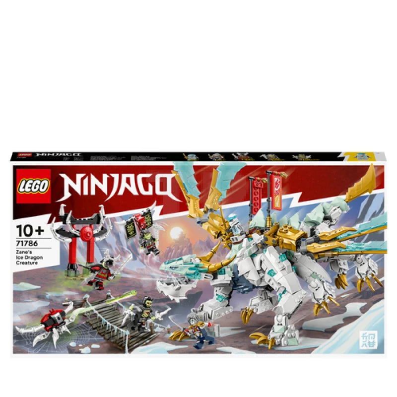 Facilitating collaborative play LEGOLEGO® NINJAGO™ 71786  Zane’s Ice Dragon Creature