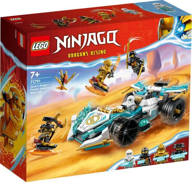 Fostering patience and perseverance LEGOLego Ninjago 71791 Zane's Dragon Power Spinjitzu Race Car