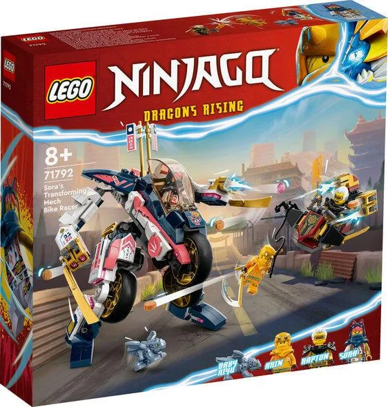 Environmentally friendly LEGO materialsLego Ninjago 71792 Sora's Transforming Mech Bike Racer Environmentally friendly LEGO materialsLego Ninjago 71792 Sora's Transforming Mech Bike Racer