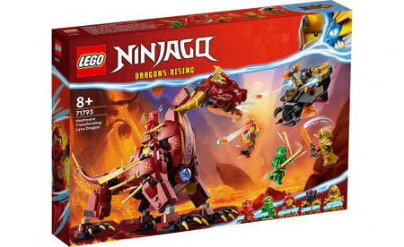 Offering educational value LEGOLEGO® NINJAGO™ 71793 Heatwave Transforming Lava Dragon Offering educational value LEGOLEGO® NINJAGO™ 71793 Heatwave Transforming Lava Dragon