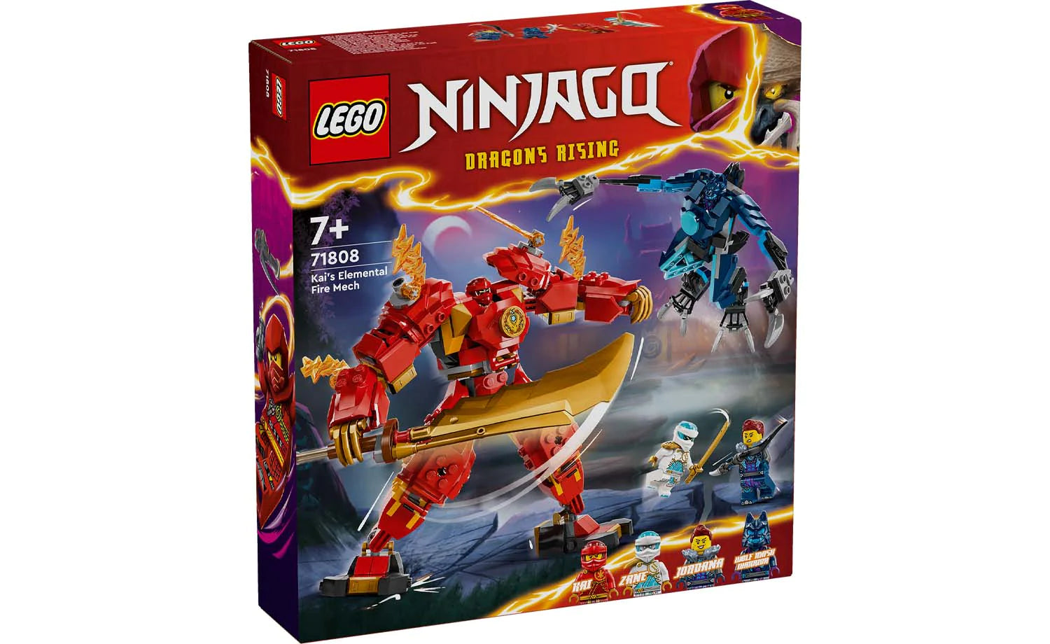 Facilitating collaborative play LEGOLEGO® NINJAGO™ 71808 Kai's Elemental Fire Mech