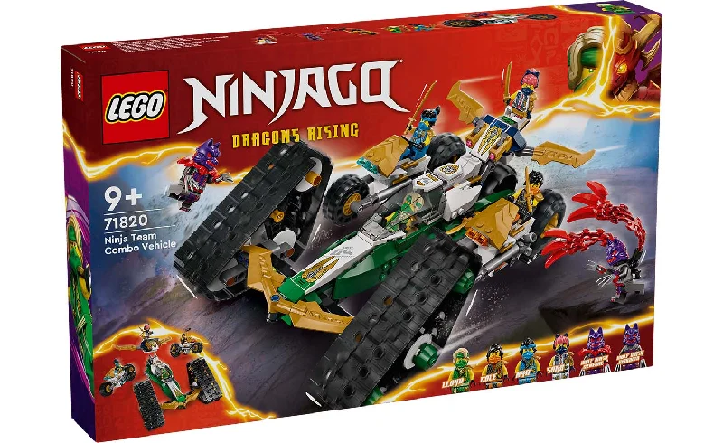 Encouraging resourcefulness LEGOLEGO® NINJAGO™ 71820 Ninja Team Combo Vehicle
