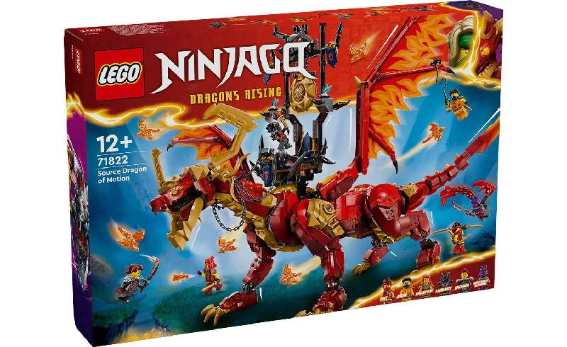 Fun-filled LEGO adventuresLEGO® NINJAGO™ 71822 Source Dragon of Motion