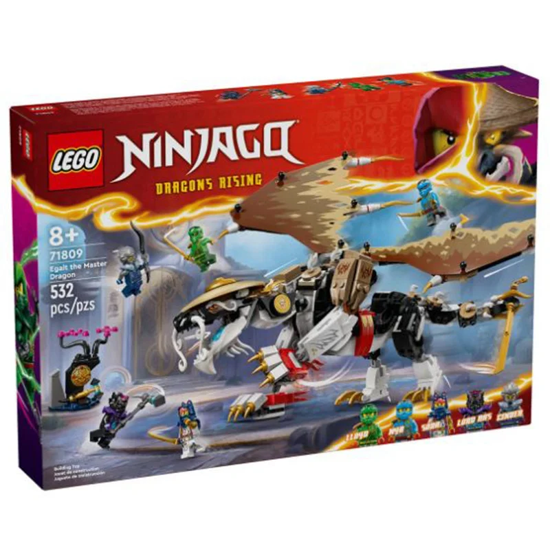 Stress-relieving LEGO buildingLEGO® Ninjago Dragon's Rising Egalt The Master Dragon Building Set 71809 Stress-relieving LEGO buildingLEGO® Ninjago Dragon's Rising Egalt The Master Dragon Building Set 71809
